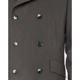 thumbnail image 3 of Mens Charcoal Gray Coat Luciano Natazzi Double Breasted, 3 of 5
