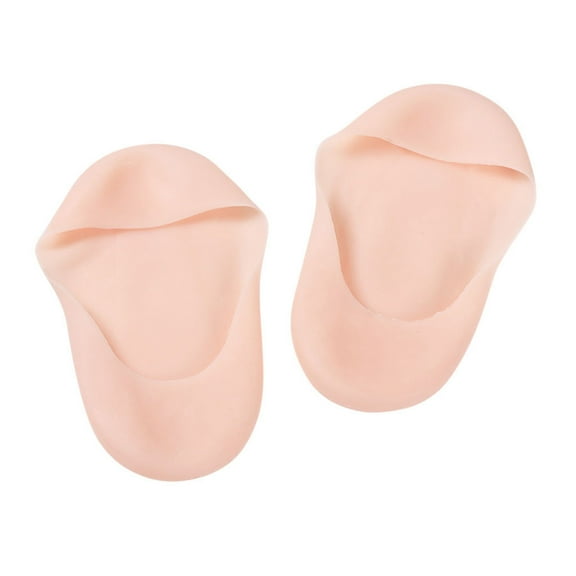 JeashCHAT 1Pair Silicone Heel Gel Socks Foot Cracked Repair Dry Crack Healing Chapped