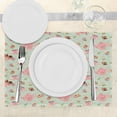 thumbnail image 3 of Ambesonne Retro Place Mats Set of 4, Royal Themed Tea Time, Standard Size, Multicolor, 3 of 6