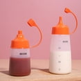 thumbnail image 3 of ENJOYW Practical Leakproof Squeeze Bottle Clear Scale Simple Usage Plastic Condiment Bottle for Home Squeeze Bottle, 3 of 7