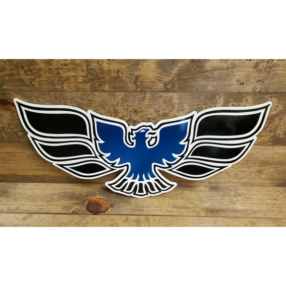 1970-72 Pontiac Firebird Trans Am Emblem Steel Sign