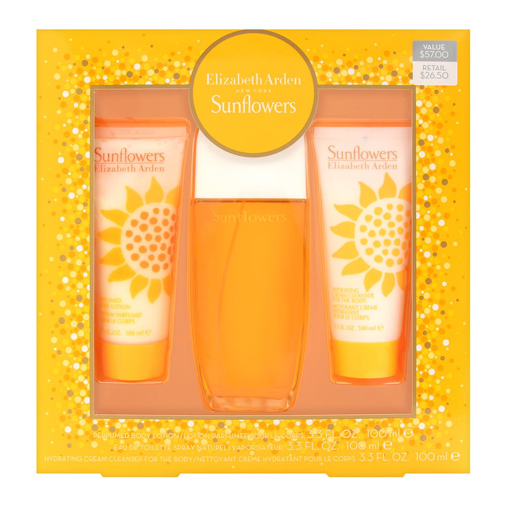Elizabeth Arden Sunflowers by Elizabeth Arden for Women 3 Piece Set