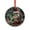 Pattern-2, variant on Glass Christmas Ornament Squirrel Drinking Santa Cocktail Glass Round Ornaments Christmas Animals Holiday Present Ideas