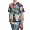 thumbnail image 4 of Happy New Year with Newfoundland Fireworks Holiday Xmas Winter 2025 All Over Print 3D Shirt Unisex Merch Newfie Dog Lover Gifts - 00025, 4 of 6