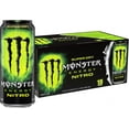 thumbnail image 1 of Monster Energy Nitro Super Dry, Maximum Strength, Energy Drink, 16 Fl Oz (Pack of 15), 1 of 5
