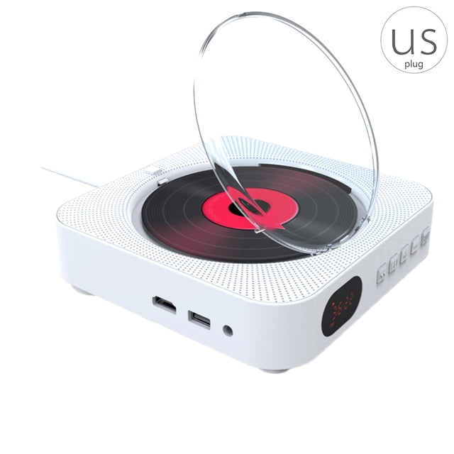 Bluetooth DVD VCD Reproductor de CD Interruptor de tirón de alta fidelidad inalámbrico Altavoz Kit de control remoto Soundbox montado en la pared Enchufe de EE. UU. kenally DZ6646-10