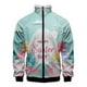 thumbnail image 3 of Chaqueta con cremallera y estampado 3D de Pascua en el oeste, divertida chaqueta de manga larga, cuello alto, ropa de moda, abrigo informal de talla grande para hombre, 3 of 5