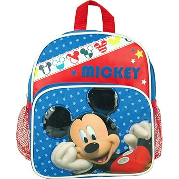 Disney - Mini Backpack - - Mickey Mouse Blue School Bag New 638054 ...