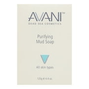 Avani Dead Sea Cosmetics Purifying Mud Soap, 4.4 Oz