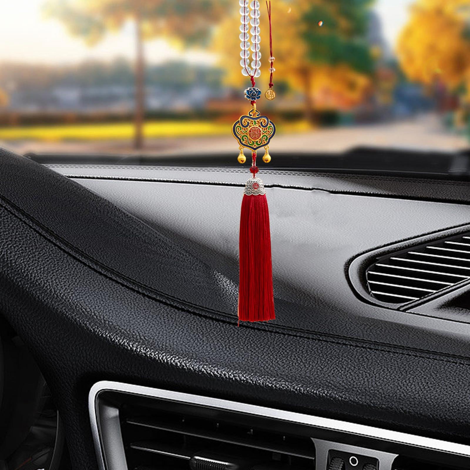 Accesorios Colgantes Para Espejo Retrovisor Sunnimix Adorno Colgante Para Coche Diseño De Loto 24 Cm | En Línea