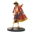 thumbnail image 1 of Luffy Figura Niños Modelos De Juguete Sombrero De Paja Mono Capa Luffy Anime Modelo Multifuncional Anime Personaje De Dibujos Animados Muñeca, 1 of 6