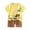 Yellow, variant on Baby Boy's Clothing Toddler Boys Clothes Sets Kids Summer Cotton Button Prints Short-sleeved Running Suit 12 18 24 Month 3T 4T 5T Outfits Boy Sweat Outfit 2-Piece Set