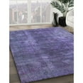 thumbnail image 2 of Ahgly Company Indoor Square Mid-Century Modern Purple Oriental Area Rugs, 4' Square, 2 of 6
