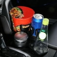 thumbnail image 3 of 4 In 1 Multifunctional Universal Insert Car Drink Cup Holder Expander Adapter 360 Rotating Adjustable Base To Hold Storage Rack,jxlgv, 3 of 5