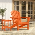 thumbnail image 3 of WestinTrends Dylan Outdoor Adirondack Chair, Orange, 3 of 17
