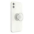 thumbnail image 5 of Popsockets PopGrip Clear White Phone Grip & Stand, 5 of 5