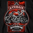 thumbnail image 5 of 2026 Men's Sturgis Motorcycle Rally Couples Ride Black Short Sleeve T-Shirt - SPB1246 X-Large, 5 of 5