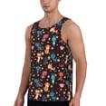 thumbnail image 2 of Gaeub Cute Animals Men's Athletic Tank Top, Workout Sleeveless Shirts, Running Tank Tops for Gym, Running, Training - XX-Large, 2 of 9