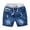 BU2, variant on Shorts for Teens Boys' Fashion Boys Summer Shorts Casual Elastic Waist Embroidered Denim Five Pocket Cargo Shorts For Kids Comfortable Breathable Outdoor Play