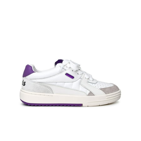 

Palm Angels Woman Palm University White Leather Sneakers