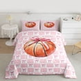 thumbnail image 2 of jejeloiu Baseball Sport Game Twin Comforter Sets,Pink Cute Bows Bedding Set For Girls Kids Reversible 2 Pieces, 2 of 8