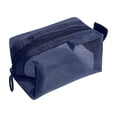 thumbnail image 3 of Lekihaqq Small Three-Dimensional Transparent Mesh Storage Bag Multifunctional Portable Makeup Pencil Case Mesh Organizer For Cosmetics Jewelry Stationery Travel Office School, 3 of 7