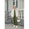 thumbnail image 4 of Arshiner Girls' Casual Sets Short Sleeve T-Shirt Top and Sweatpants with Pockets, 4 of 5