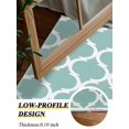 thumbnail image 4 of Turquoise Morocco Area Rug for Bedroom 2.7x5 Ft Trellis Cyan Geometric Abstract Super Soft fuzzy Throw Rug Non-Slip Fluffy Plush Indoor Floor Carpet for Living Room Nursery Home Decor, 4 of 8