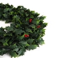 thumbnail image 2 of 3rd Street Inn Extra Large English Holly Wreath - 1 Pack, 2 of 4