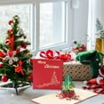 thumbnail image 4 of Paper Christmas Friendship Greeting Card DIY Foldable Decor for Holiday Blessing Sending, 4 of 5