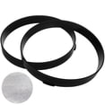 thumbnail image 1 of 2Pcs DIY Reusable Garden Path Paving Mold Crescent Shape Black Plastic for Paving Use, 1 of 8