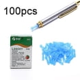 thumbnail image 1 of 100 pcs stainless steel blood test pen Cupping Bloodlet 100PCS, 1 of 5