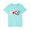 Blue, variant on Girls Clothes Clearance under $5.00 Short Sleeve Love Print Round Neck T-shirt Cute Print Top Blue 7 Years