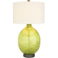 thumbnail image 3 of Mark&Day Table Lamps, Neustadt Traditional Cream Grass Green Bedside Table Lamp for Nightstand Bedroom Living Room Office (32"H x 18"W x 18"D), 3 of 7