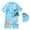 Light Blue, variant on Gubotare Baby Boy Swimsuit Baby Boys Girls Swimsuit Rash Guard Sun Protection Set Kids One Piece Zipper Bathing Suit Swimwear with Hat 5T 6T (Sky Blue,5-6 Years)