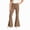 0##Khaki639, variant on Tiijoy Girls Stylish Leopard Print Flared Pants Casual Slim Fit Pants, Size 5-16