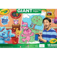Crayola Giant Featuring Blue's Clues Beginner Child Coloring Book