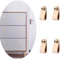 thumbnail image 1 of Manija de cuero Manija de gabinete de cuero Manija de gabinete Accesorios de tapicería de muebles finos con accesorios de tornillo 2 piezas XianweiShao 8390615737807, 1 of 1