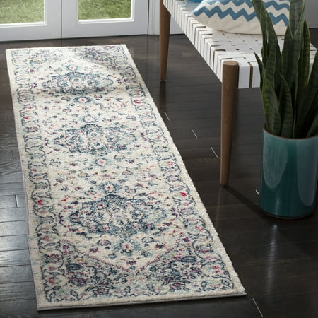 safavieh madison hildred bordered runner rug floral area