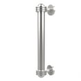 thumbnail image 2 of Allied Brass 8-in Door Pull with Dotted Accents, Polished Nickel, 2 of 5