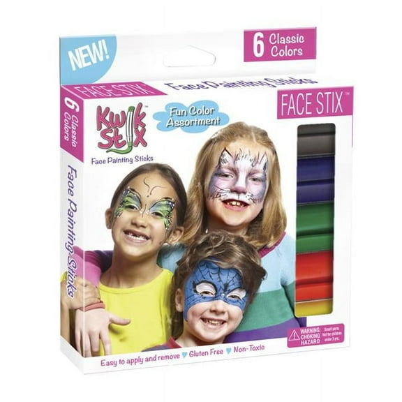 Pencil Grip Face Stix - Set of 6