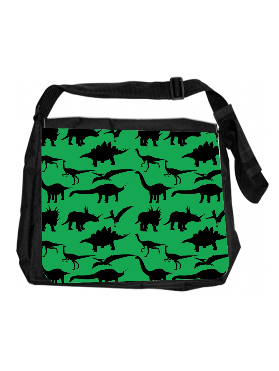 Accessory Avenue School Bag Dinosaur Print Kids Messenger Bag for