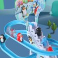 thumbnail image 2 of 2uds. Track Slide Toys Ejercicio eléctrico Habilidades prácticas para niños y niñas (9 pingüinos), 2 of 8