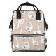 thumbnail image 1 of Disketp White Goose Mochila de Pañales de Gran Capacidad con Múltiples Bolsillos, Mochila de Viaje Multifuncional para Bebé, Unisex, Moderna y Resistente, 1 of 6