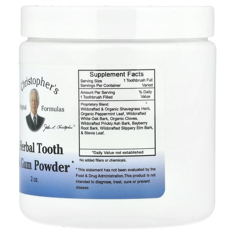 Christopher's Original Formulas Herbal Tooth & Gum Powder