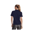 thumbnail image 2 of Camiseta tipo polo Under Armour Tech Team para mujer en color Navy Medianoche, 2 of 6