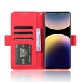 thumbnail image 3 of For Xiaomi Redmi Note 14 Pro 4G Case Leather Phone Wallet Cover with Multiple Card Slots - Black, 3 of 5