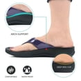 thumbnail image 2 of AEROSOFT - Tempeve - Trendy Boat Sandals - Outdoor Thong Arch Support Summer Sandals For Women, 2 of 6