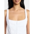 thumbnail image 4 of Madden NYC Women's Eyelet Corset Top, Sizes XXS-XXL, 4 of 5