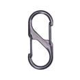 thumbnail image 3 of 8PCS Opening S Type Carabiner, Double End Quick Clip Multi Function Metal Hook, Carabiner for Outdoor & Daily Use - C, 3 of 5